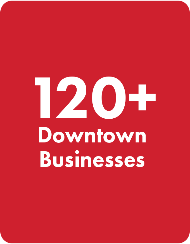 120+ Downtown Businesses