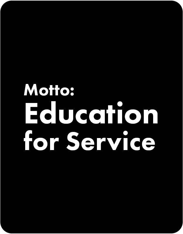 Motto: Education for Service