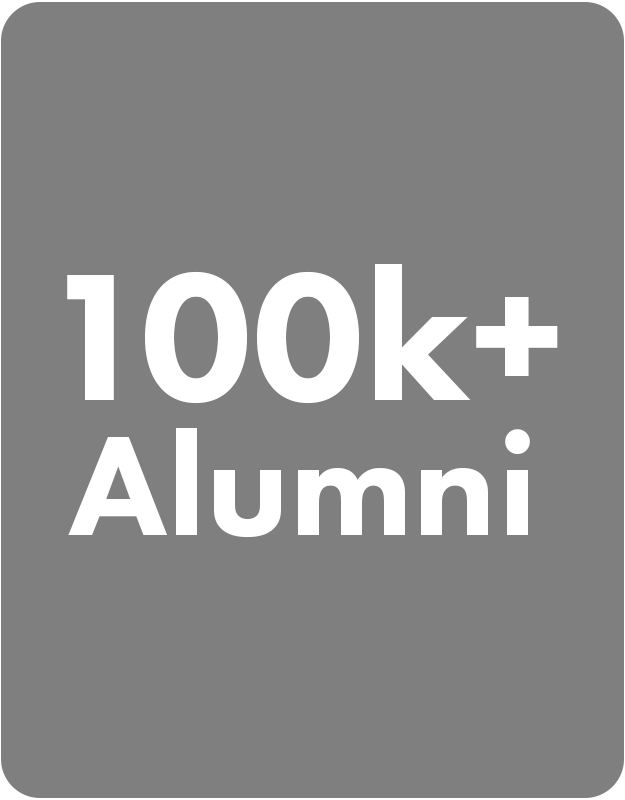100k+ Alumni