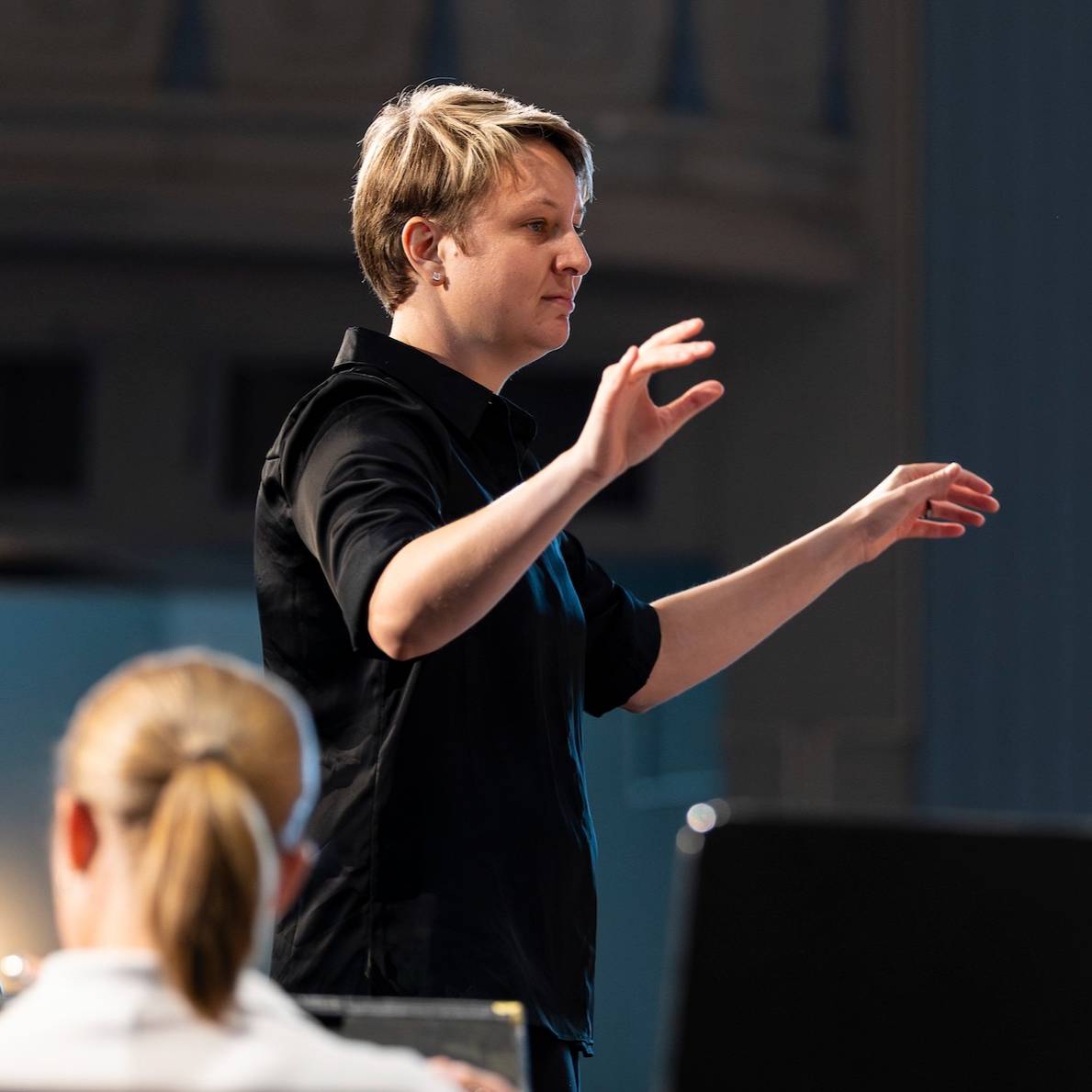 Dr. Baker Conducting