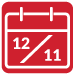 A calendar show December 11th