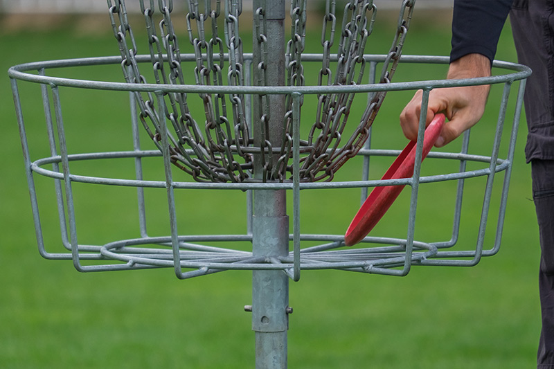 Disc golf equipment