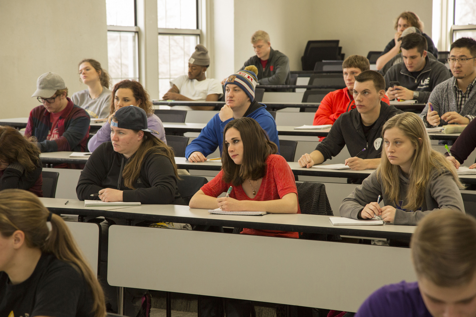 UCM students in classroom