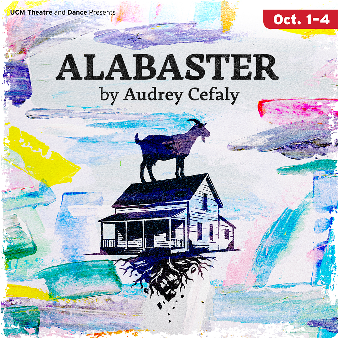 A graphic design image for the play 