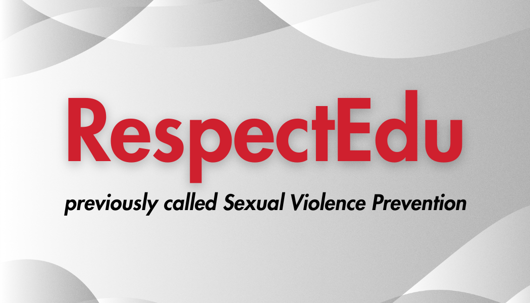 image of Sexual Violence Prevention course title